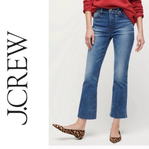 J. Crew Denim - NWOT J. Crew Billie Demi Boot Crop jeans size 27